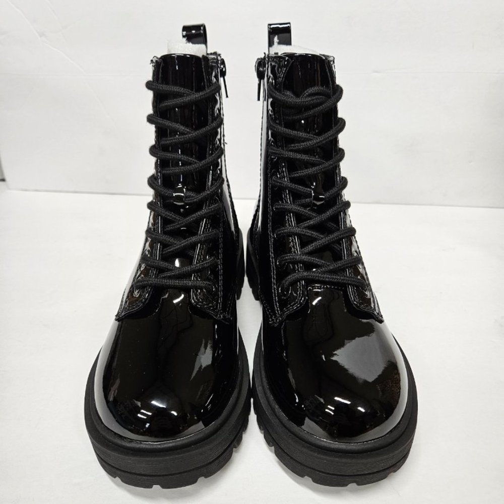 SODA FIRM ~ Combat Ankle Bootie, Black